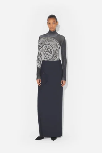Fusta-pantalon înfășurată
