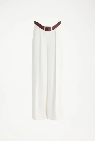 Pantaloni de costum cu croi curbat