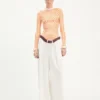Pantaloni de costum cu croi curbat