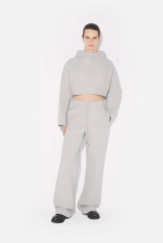 Pantaloni Gaultier cu imprimeu în relief