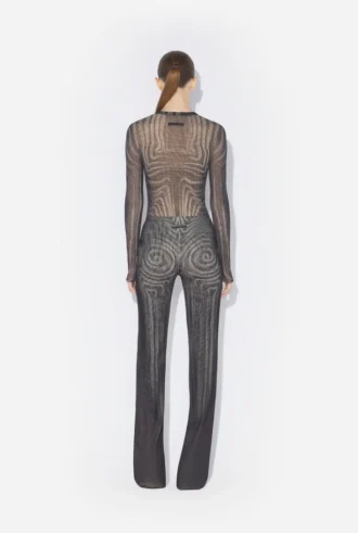 Pantaloni negri Spiral