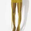 Pantaloni scurți verzi cu patch Gaultier
