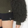 Pulover cu cusături în buclă Pulover cu cusături în buclă