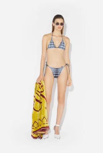 Re-Edition – Bikini cu buline alb-negru Re-Edition – Bikini cu buline alb-negru