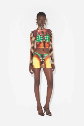 Re-Edition – topul Brown Dots