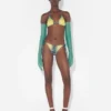Reeditare – Bikini cu buline albastre Reeditare – Bikini cu buline albastre