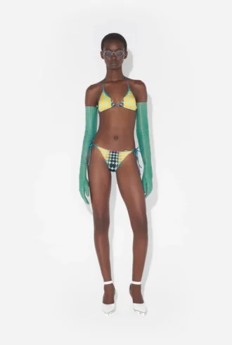 Reeditare – Bikini cu buline albastre Reeditare – Bikini cu buline albastre
