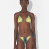 Reeditare – Bikini cu buline albastre Reeditare – Bikini cu buline albastre