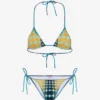 Reeditare – Bikini cu buline albastre Reeditare – Bikini cu buline albastre