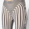 Reeditare – Pantaloni albastri marin cu efect Body Morph