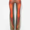 Reeditare – Pantaloni cu buline maro Reeditare – Pantaloni cu buline maro