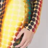Reeditare – rochia midi cu buline maro Reeditare – rochia midi cu buline maro