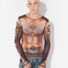Reeditare – topul cu tatuaj „Safe Sex”