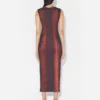 Rochie din bumbac cu imprimeu de piton Rochie din bumbac cu imprimeu de piton