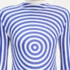 Rochie lungă albastră cu imprimeu Target
