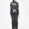 Rochie lungă argintie Body Dust Rochie lungă argintie Body Dust