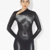 Rochie lungă argintie Body Dust Rochie lungă argintie Body Dust