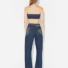 Sutienul din denim cu efect Trompe L’œIl
