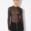 Topul flocat Jean Paul Gaultier Topul flocat Jean Paul Gaultier