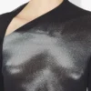 Topul scurt argintiu Body Dust Topul scurt argintiu Body Dust