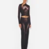 Topul scurt „Body Dust” din bronz Topul scurt „Body Dust” din bronz