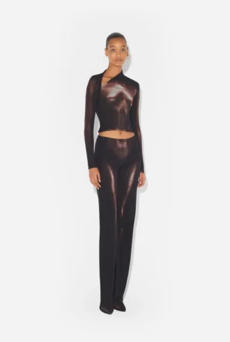 Topul scurt „Body Dust” din bronz Topul scurt „Body Dust” din bronz