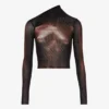 Topul scurt „Body Dust” din bronz Topul scurt „Body Dust” din bronz