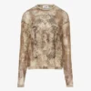 Topurile Oversized Madaillon bej Topurile Oversized Madaillon bej